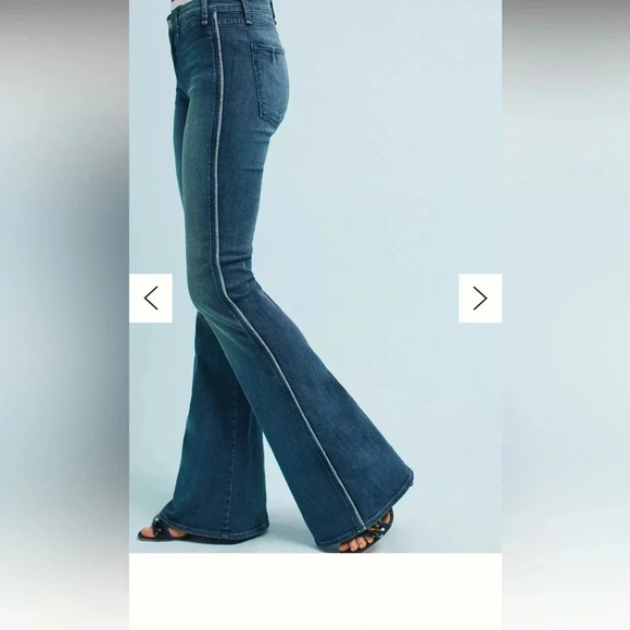 Anthropologie McGuire Voyage high rise flare jeans size 30 - Picture 2 of 8